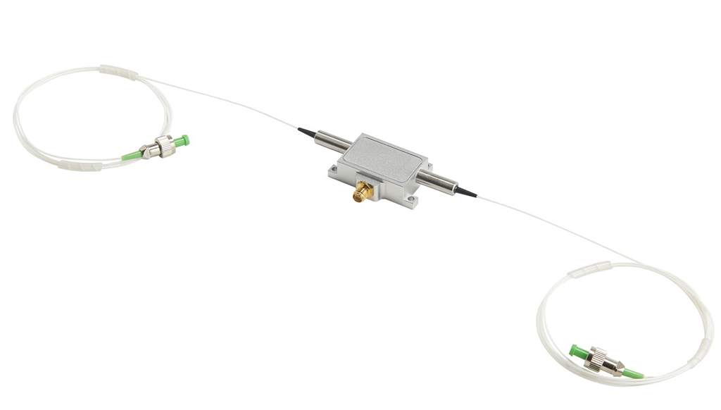 622nm 200MHz Low Insertion Loss Fiber-Coupled Acousto-optic Modulator AOM